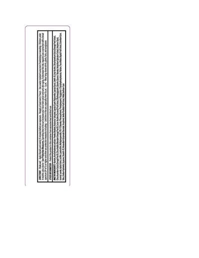 Dosage And Administration (Directions   Inactive)